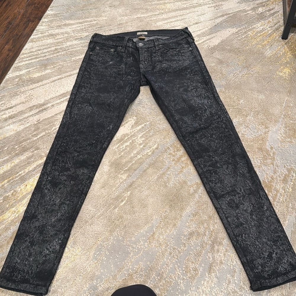 True Religion Casey Super T Skinny Jeans Tone‎ on Tone District Lts-Size 27 EUC